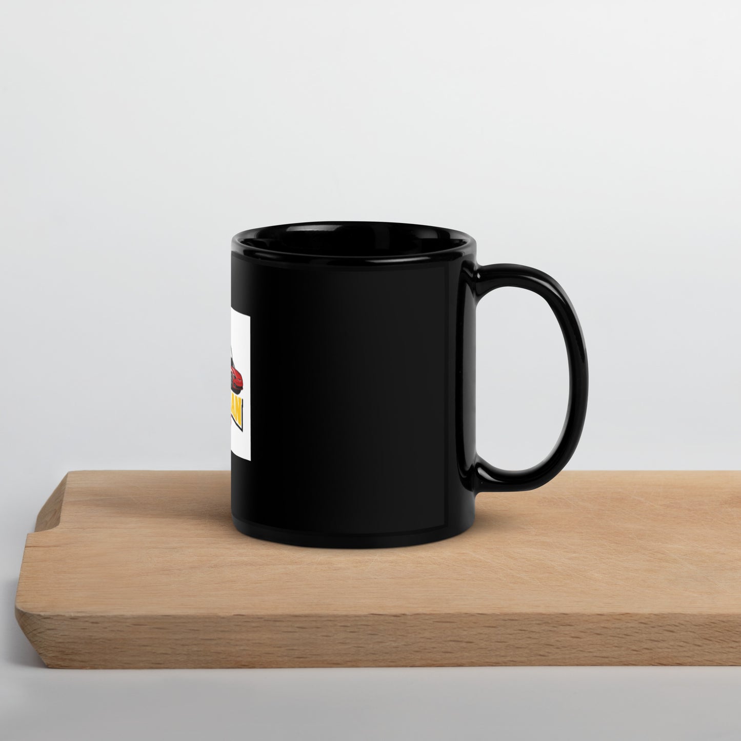 Rastaman Black Glossy Mug