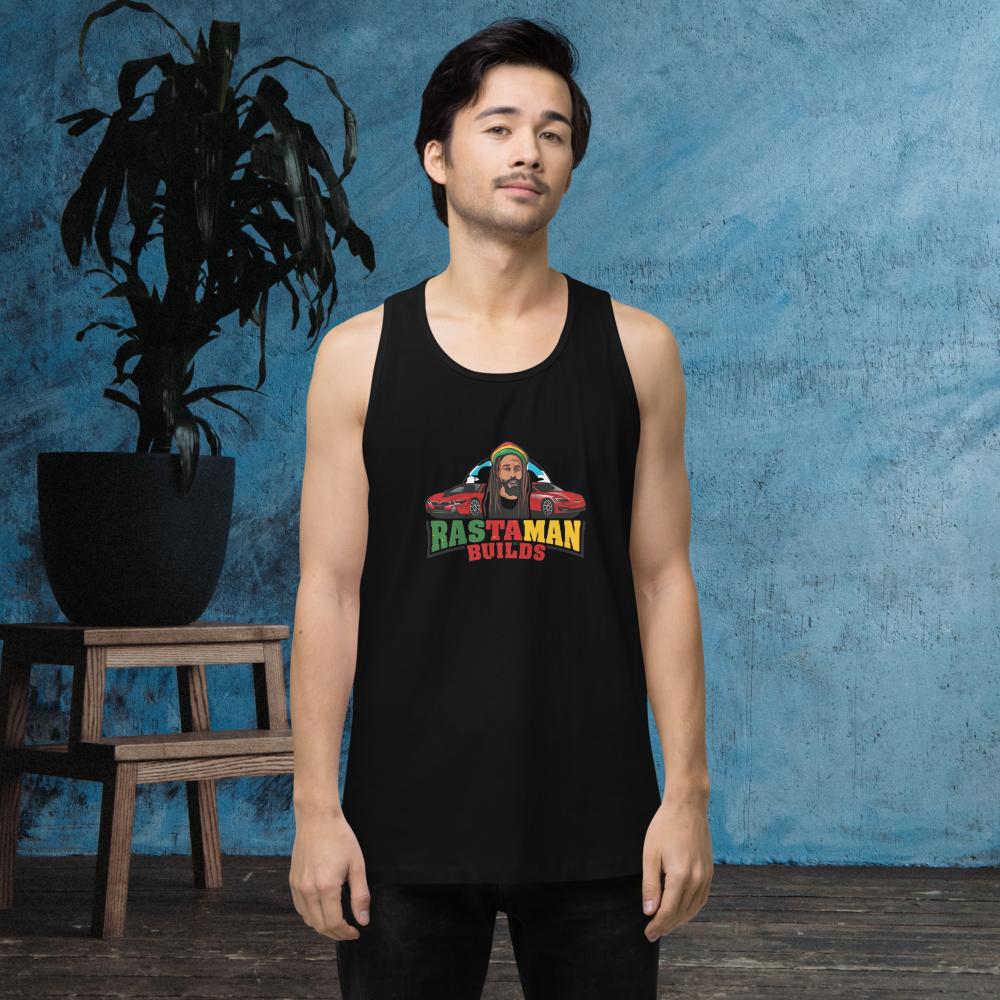 Rastamanbuilds Logo Men’s premium tank top