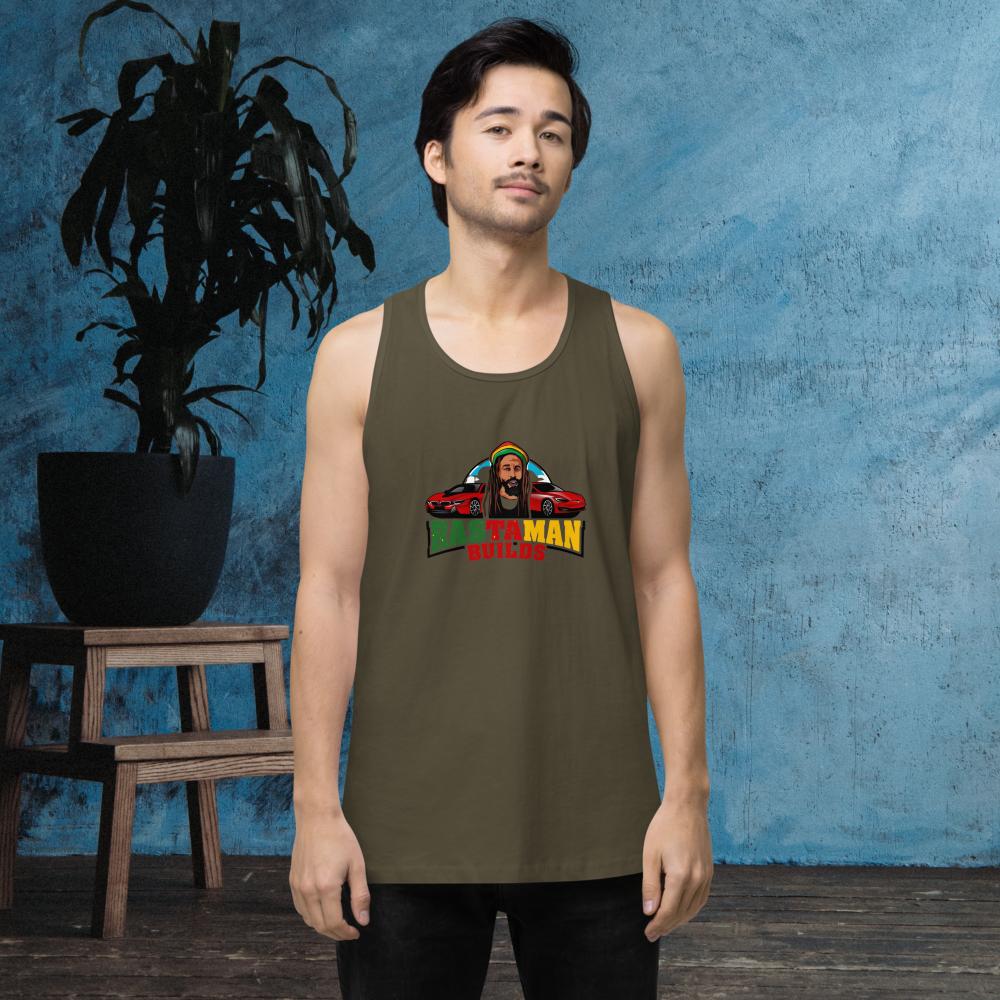 Rastamanbuilds Logo Men’s premium tank top