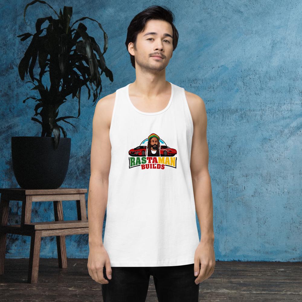 Rastamanbuilds Logo Men’s premium tank top