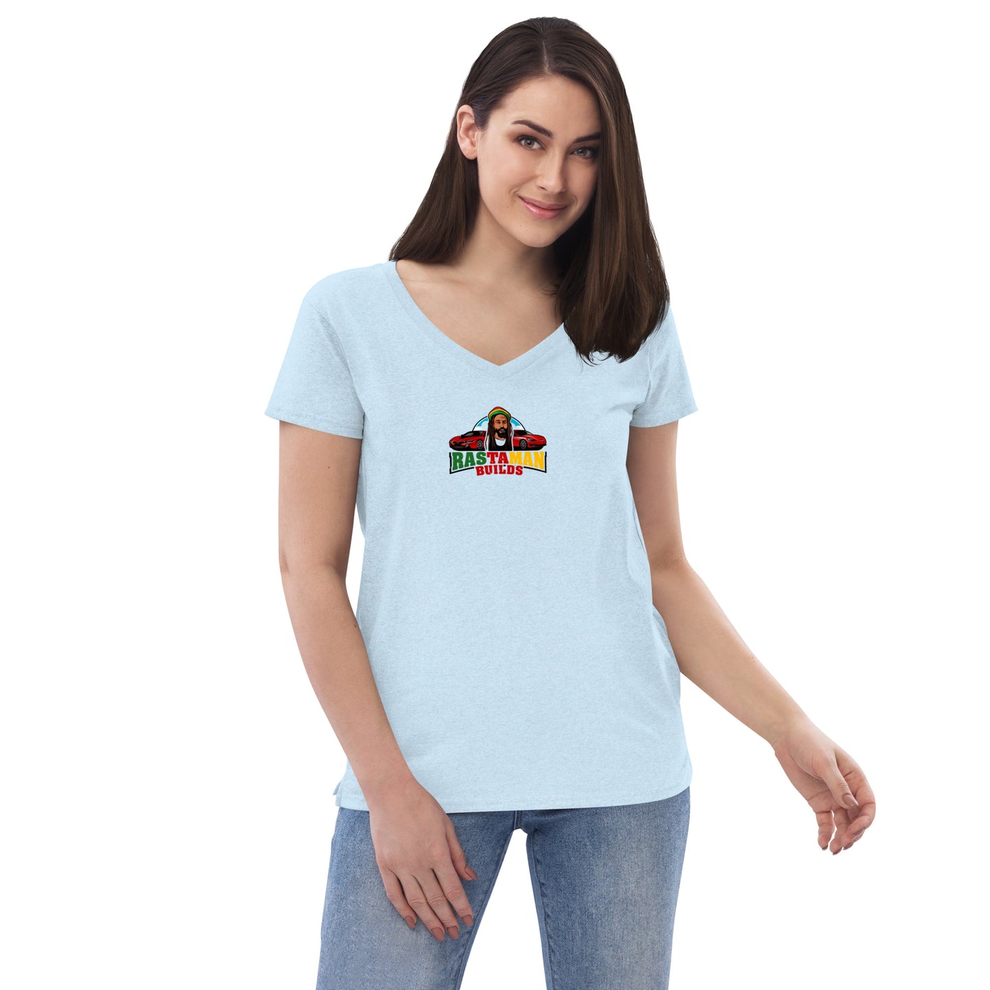 Rastman Women’s recycled v-neck t-shirt