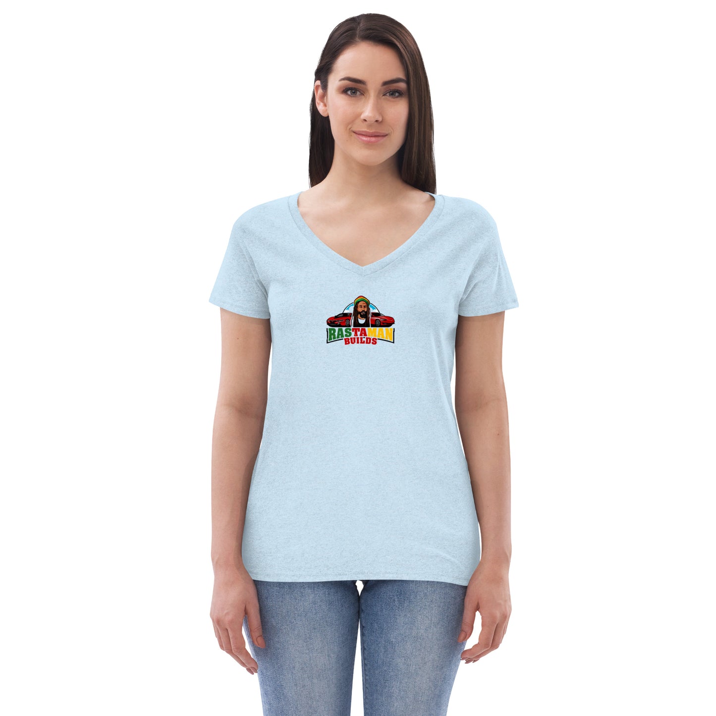 Rastman Women’s recycled v-neck t-shirt